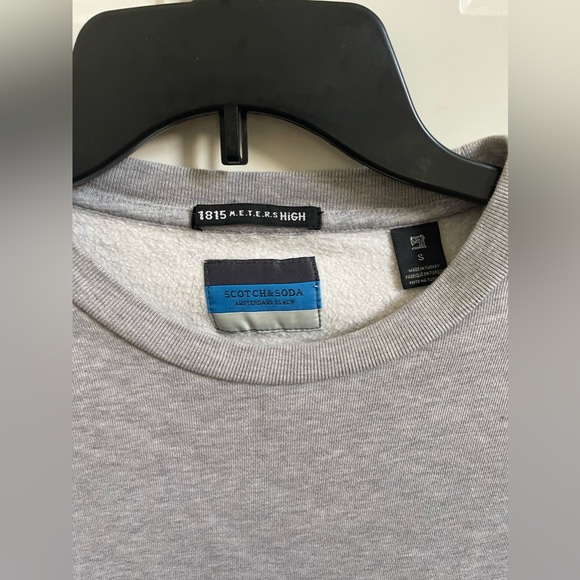 Scotch & Soda Amsterdams Blauw 1815 Meters High Rare Embroidered Bull Sweatshirt - Picture 5 of 7